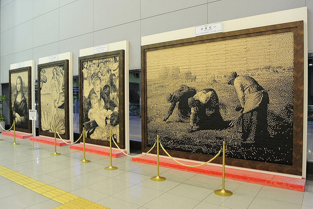 [遊記] 南海電鐵關西空港站裡令人讚嘆的展覽!!!!